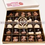 شکلات خانگی شوکورز جعبه 50 عددی میکس 3 مزه