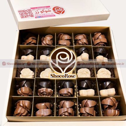 شکلات خانگی شوکورز جعبه 50 عددی میکس 3 مزه